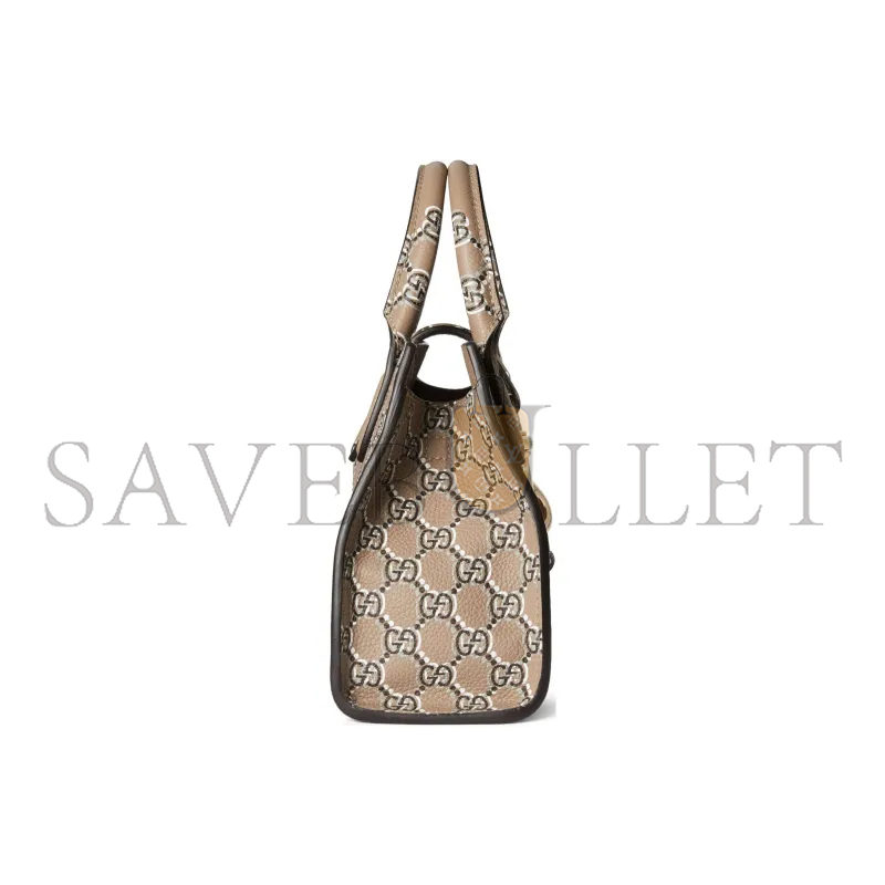 G*u*i small tote bag with hook closure 795349 (24*17.5*8.5cm)